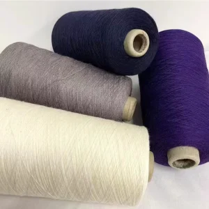 50% Wool 50% Acrylic Melange Yarn Soft Warm Ring Spun Knitting Weaving Material High Tenacity Anti Static Strong