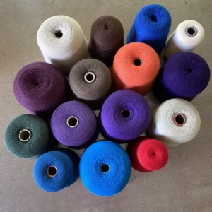 50% Wool 50% Acrylic Spun Yarn NM28/2 for Knitted Hats and Sweaters Anti Pilling & Moisture Absorbent