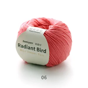 50G/170M for Amigurumi Scarf Pillow Blanket Toy Super Soft Baby Cotton Yarn