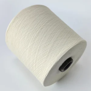 50S 100% Organic Cotton Yarn GOTS OCS Certified Raw White Combed Compact Spun Yarn Moisture Absorbent Eco Friendly Hand Knitting