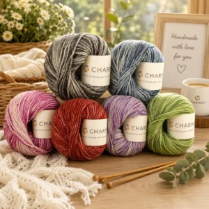 50g 100% Wool Yarn Dyed High Strength Soft For Knitting Sewing