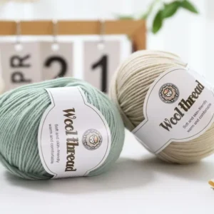 50g 212 Wool Yarn Medium Thick Blended Fancy Dyed Eco Friendly High Tenacity for Children and Babies