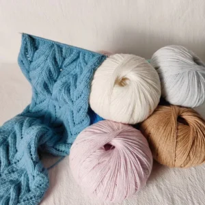 50g 5% Cashmere 80% Merino Wool Yarn for Hand Knitting Sweater