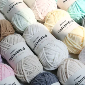 50g/55m Customized Blanket for Scarf Blanket Chunky Polyester Yarn