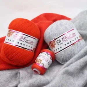 50g Cashmere Wool Blend Knitted Yarn with Eco Friendly Dyeing for Warmth Comfort Perfect for Crochet