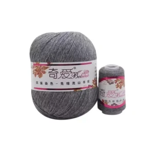 50g Cashmere Wool Blend Ring Spun Knitted Yarn with Eco Friendly Dyeing 22S 3 for Warmth Comfort and Crochet Use