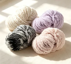 50g Eyelash Feather Fluffy Fancy Dyed Yarn For Knitting Sewing