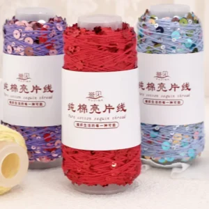 50g Ramie Yarn Factory Direct Blended Yarn Handmade Sewing Knitting Woven High Tenacity Recycled Melange Quality Dyed