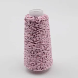 50g Recycled Metallic Knitting Yarn Blended Weaving Dyed Pattern Pure Silver Lurex Fabric Gold Sequins Pure Silver