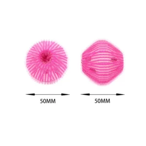50mm Anti Tangle Eco Friendly Nylon Pet Fuzz Removal Large Size Laundry Ball Blue White Customization Available Guangzhou 6 Pack