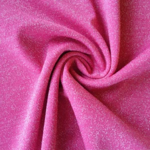 56% 140D Nylon 36% 100D Silver Lurex 8% Spandex Stretch Fabric for Sportswear Swimwear Lingerie Dress