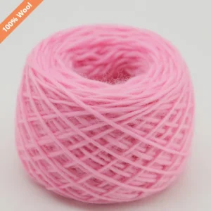 58 Colors in Stock Yarn Knitting Bulk Sale Dyed Wool Worsted 100% Wool Thread for Sweaters Knitting Sewing Crocheting