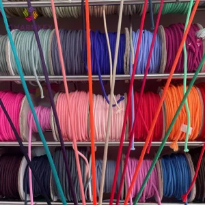 5mm 100% Polyester Braided Ropes Cord for Cloth Packing