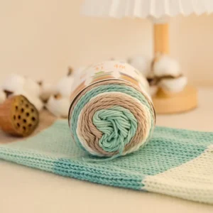 5ply Milk Cotton Yarn 100g Acrylic Cone Tufting Gun Rug Yarn Bulk Tufted Carpet Threads Yarn