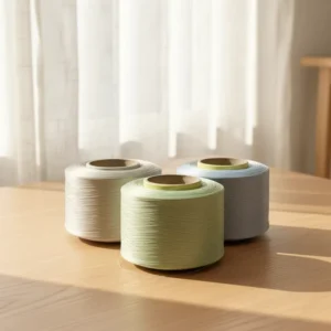 600D 144F FDY Solid Core Polypropylene Yarn High Abrasion Resistance OE Technics Raw for Textile Weaving Hand Knitting