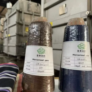 6PLY Mercerized Cotton Yarn for Embroidery Thread Factory Direct Sales