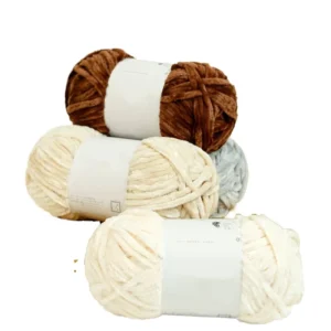6mm Premium Cotton Blended Yarn for Craft Embroidery and Hand Knitting