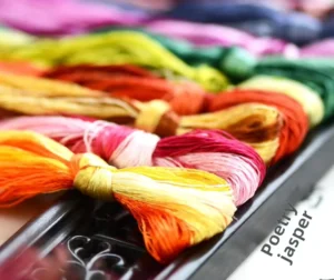 6pcs Set Suxiu 100% Mulberry Silk Hand-Embroidery Thread Embroidered Silk Line Floss Standard 6 Colors