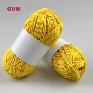 6ply Thread Hand Knit 100% Combed Macrame Yarn 3mm Cotton Soft Breathable for Fashion Beach Cloth Sets 100% Cotton Yarn Combed