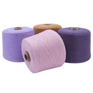 7% Merino Wool 10% Linen 25% Anti-Pilling Acrylic 58% Polyester Blended Yarn 48NM/2 for Flat Machines and Socks