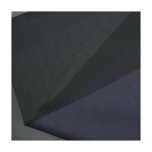 70%W 30%P Worsted Wool Polyester Breathable Wrinkle Resistant Suiting Fabric for Men’s Jacket & Suit Garments