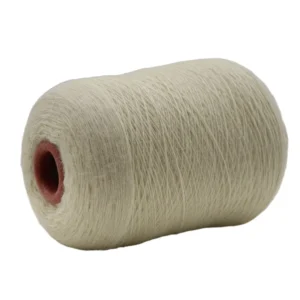 70%Wool 30%Nylon Original White Blended Yarn for Crochet Knitting Weaving