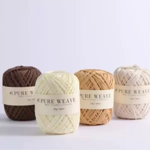 70g 150m Organza Thread Hand Crocheting Yarn for DIY Bag Shirt Hat