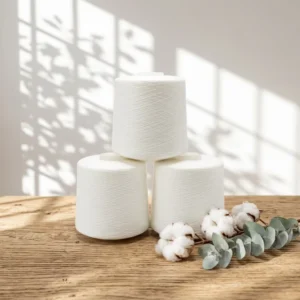 70s 2 Ring Spun Knitting Sewing Yarn Recycled Polyester Poly GRS Certified
