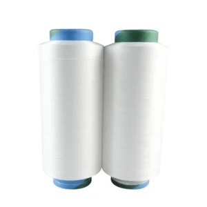 75D/72F Recycled Polyester Knitting Yarn Eco-Friendly 100% Polyester DTY Yarn with GRS Certificate for Weaving