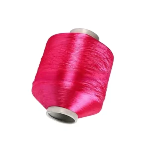 75D Dyed Polyester DTY Twisted Filament High-Luster FDY Chenille Yarn Woven Label-Specific Warp Yarn AB222 Model