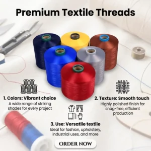 75d/36f Polyester DTY Yarn Dope Dyed Nylon Polyester Draw Texturing Yarn Recycled Yarn for Socks