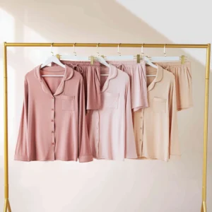 8005 Customizable Modal Pajama Set Women’s Sleepwear Set Pyjama Ladies Pj Set Pijamas Soft Loungewear
