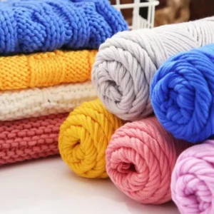 8Ply 100g Smooth Fiber Knitting Wool Milk Cotton Crochet Yarn