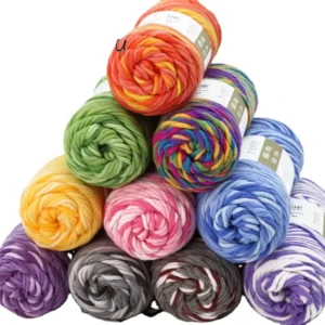 8ply Acrylic Yarn Fancy Yarn Soft Baby DIY Crocheting Yarn for Hand Knitting