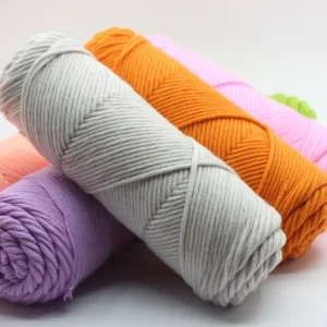 8ply Milk Cotton Yarn Crocheting Handcraft Knitted 100% Acrylic Handmade 100g for Knitting