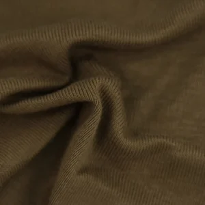 90% Cotton 7% Hemp 3% Silk Double Yarn Jersey Cool Knit Fabric for Summer Kids Garment Stock Custom Color Card