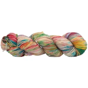 95g 12S 1 Hand Dyed 100% Merino Wool Thread Soft Skin Friendly Colored Yarn Fine Spun