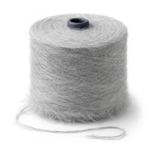 9S Z Twist Nm9 Dyed Loop Alpaca Long Hair Yarn Soft Fluffy Halo Fancy Knitting Cozy Winter Sweaters Scarves Hats