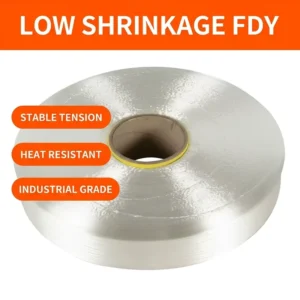 AA Grade 100% Polyester FDY Yarn Customized Denier & Colors for Industrial Use