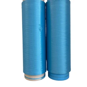 ACY 7070 Dyed Core Spun Ring Spun Polyester Nylon Air Covered Spandex Yarn 70D Customized Color