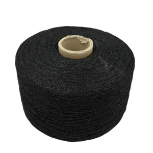 ANGHUI Soft Shiny Gold Silver Luxury Metallic Crochet Yarn Eco Friendly Recycled High Tenacity 65%Polyester+35%Metallic for Hand