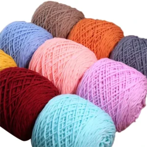 Acrylic Yarn 100% Acrylic With Vibrant Colors Super Bulky Soft Yarn For Blankets Crochet And Knitted Crafts For Weaving