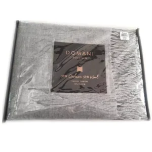All Season King Size Wool and Cashmere Blanket Woven Home Use Blanket