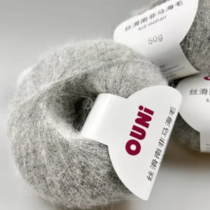 All of Colors Ready to Ship 1 13Nm South Africa 32% Mohair Super Softness Mohair Fine Merino Wool Yarn Sweater Knit with Sequin