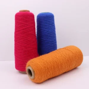 Angora Mink Cashmere 32 Colour 16s/2 Knitting Yarn Dyed Pattern Long Hair Fancy Crochet Yarn Stock Russia