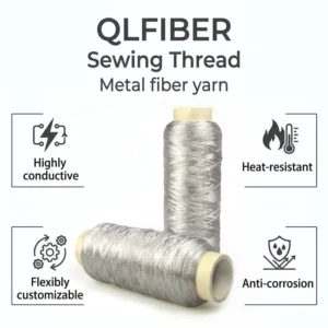 Anti-static Raw Spun Yarn OE Technics 100 Yarn Count 100*2 Model for Touch Screen Gloves and Sewing