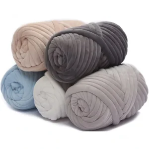 Arm Knitting Yarn For Chunky Yarn Blanket soft Washable Tube Bulky Giant Yarn For Weave Craft Crochet Pet House 500g 2cm