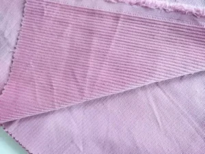 BCI Certified Sustainable 100% Cotton 8W Corduroy Medium Weight 8 Wide Wale Ribbed Woven Fabric Girls Boys Skirts Bags Autumn
