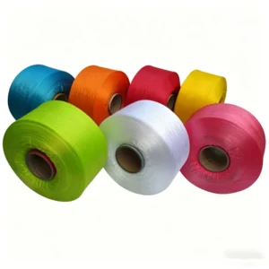 BLACK 1260D FDY POLYPROPYLENE SINGLE PLY SYNTHETIC FILAMENT YARN 100% BLACK POLYPROPYLENE 1260D TITLE (1400 DTEX)