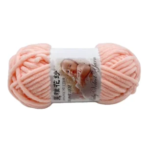 Bag Scarf Sweater and Baby Blanket Chenille Chunky Yarn 100% Polyester for Hand Knitting Standard